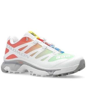 Salomon XT-4 OG MENS SZ 9 WMNS 10 color white/green ash/coral